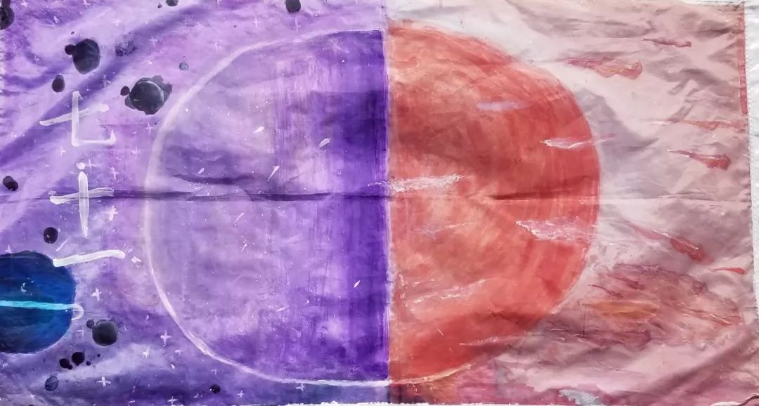 渭南初级中学：逆天了！这些队旗都是学生设计的