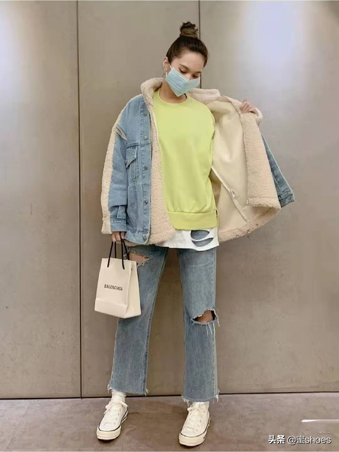 杨丞琳巴黎街拍鞋子是什么牌子的,杨丞琳同款鞋子nike