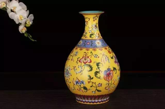 清颜粉彩瓷,粉彩扒花制作