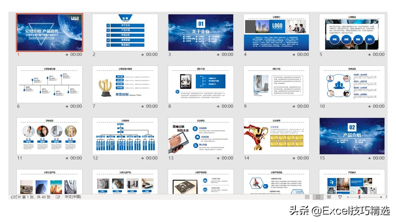 公司项目招商推介ppt,公司介绍企业形象展示ppt模板