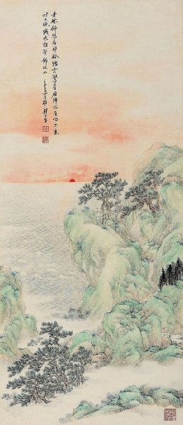 郑午昌花鸟,丝鬓散人郑午昌百幅绘画作品赏析