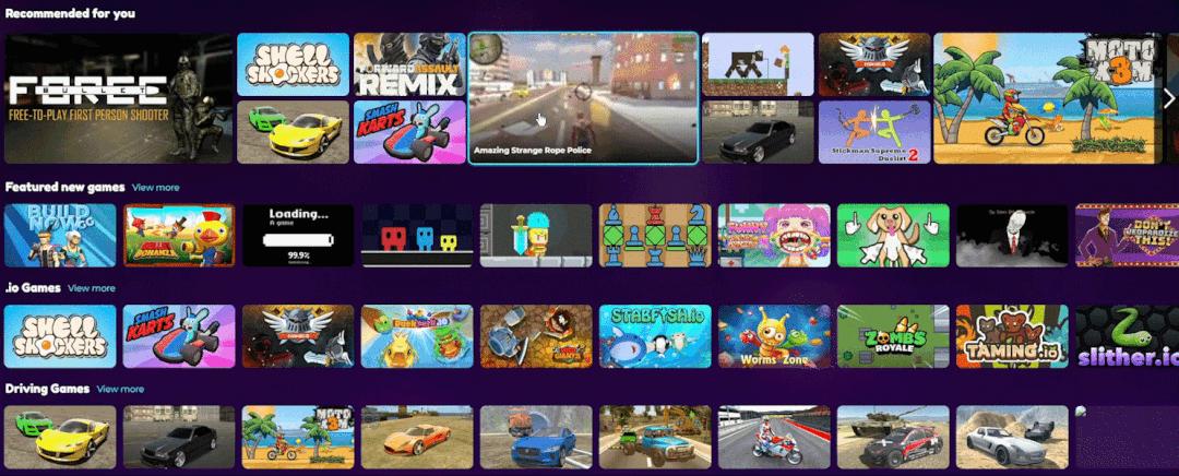 十大摸鱼游戏网站排名,摸鱼必备游戏