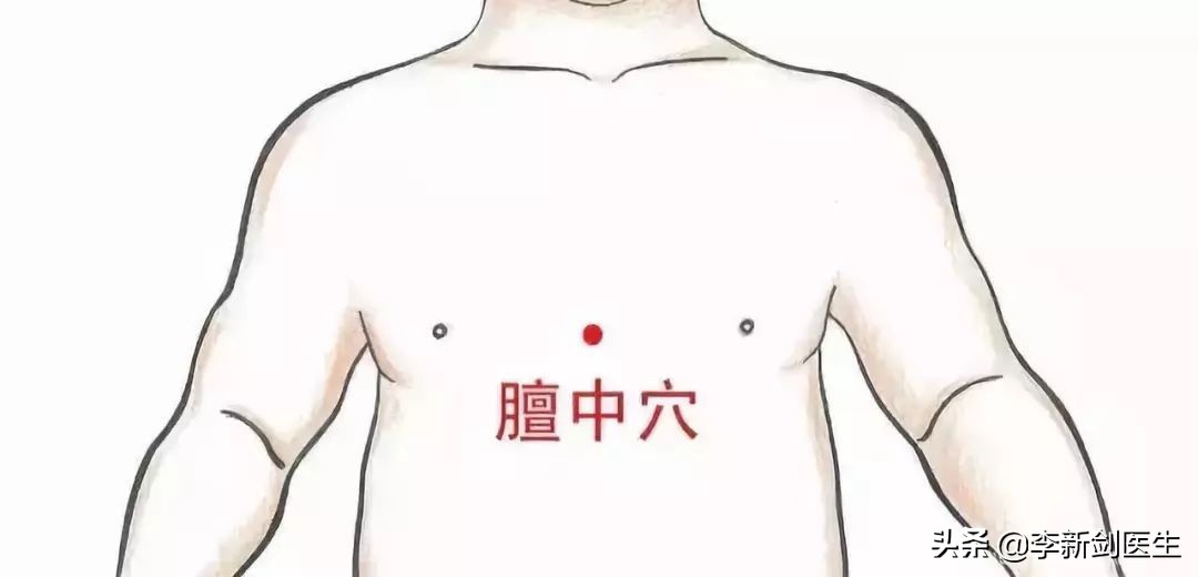 穴位密码膻中穴,穴位密码胆经