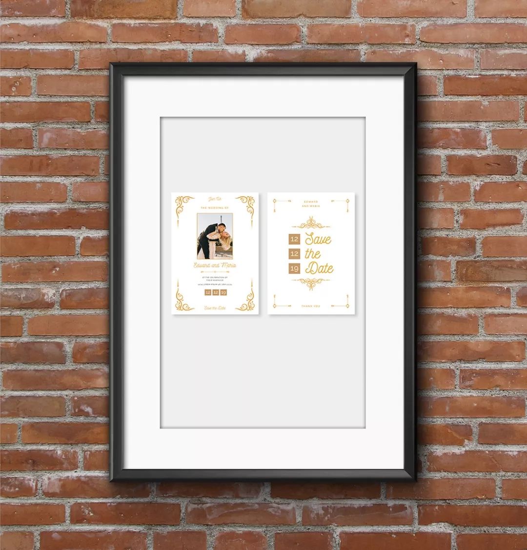 终身VIP资源更新！创意婚礼请柬模板