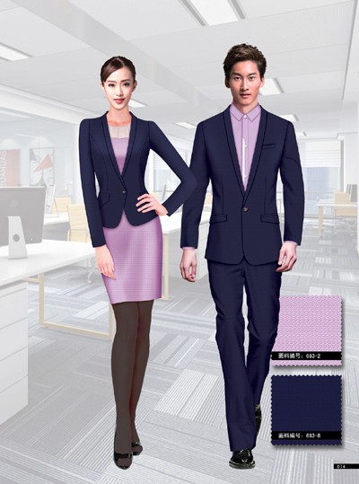 工作制服西服设计,办公室ol正装