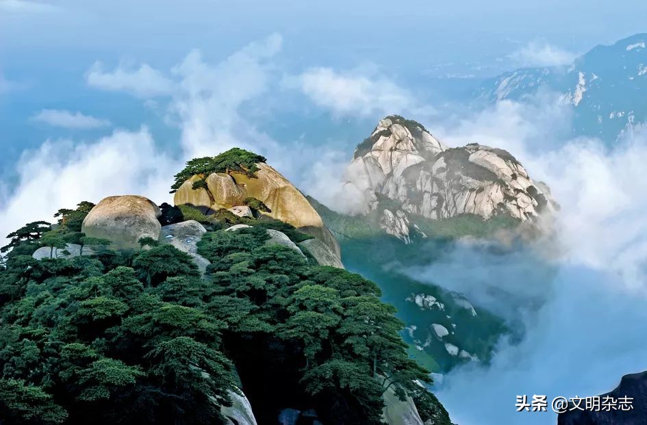 神秘的天柱山,天柱山主峰之谜