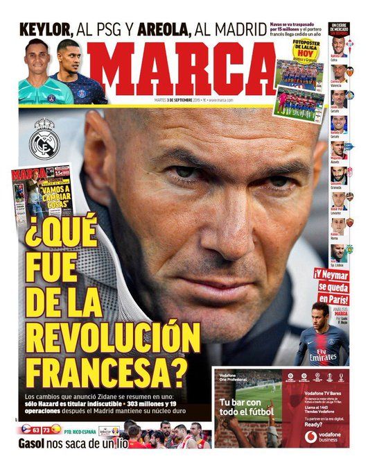 皇马球员评价齐达内,皇马克星疯了4球霸气扎心齐达内