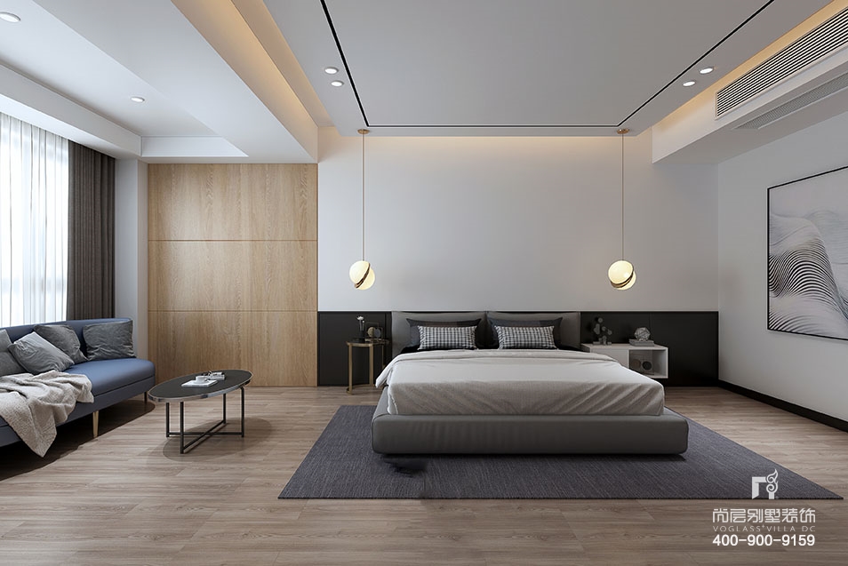 138平港式现代风格,小户型港式风格