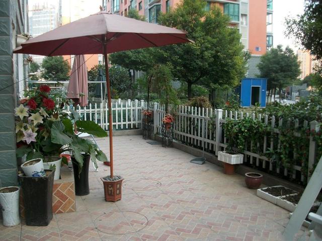 亲戚买1楼送院子，简单的改造，邻居经过都说羡慕，太美了