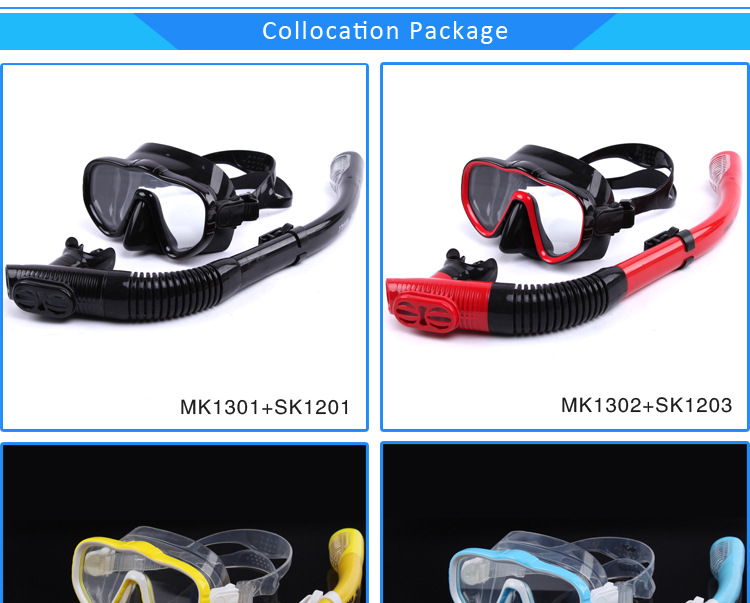 浮潜眼镜套装,防水防摔浮潜面罩