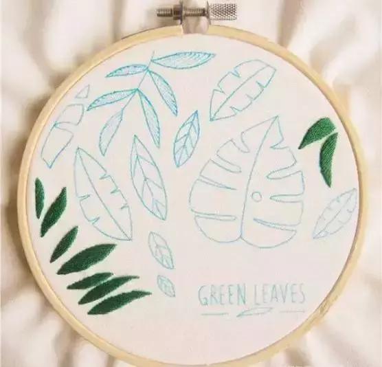 刺绣教程初学者,欧式刺绣基础针法教程