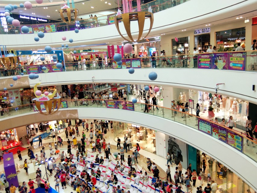 重庆大渡口区万达广场开业了