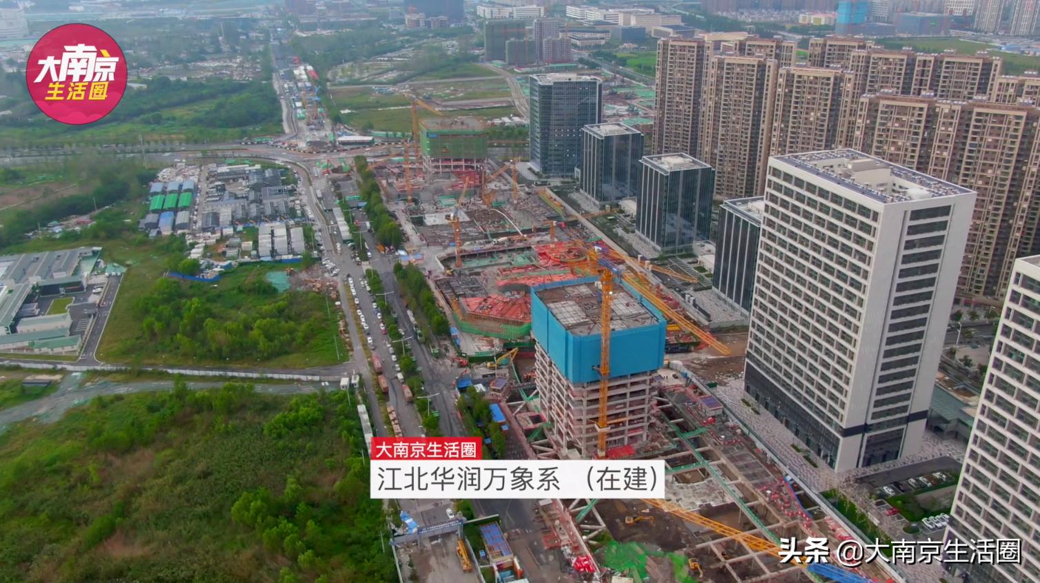 南京江北商业体发展史,南京江北未来最大的商业中心