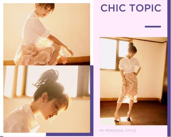 杨紫轻熟女装,杨紫轻熟风黄衣裙