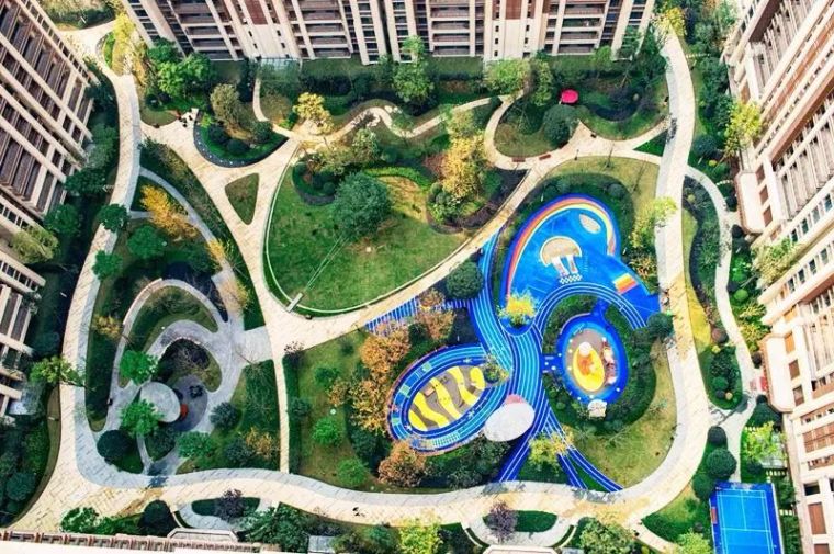 一条景观步道,一条景观路设计图片