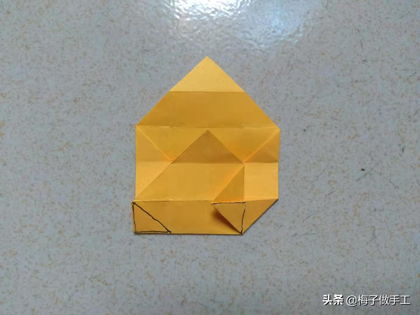 猫咪收纳盒,猫咪收纳盒的折纸教程