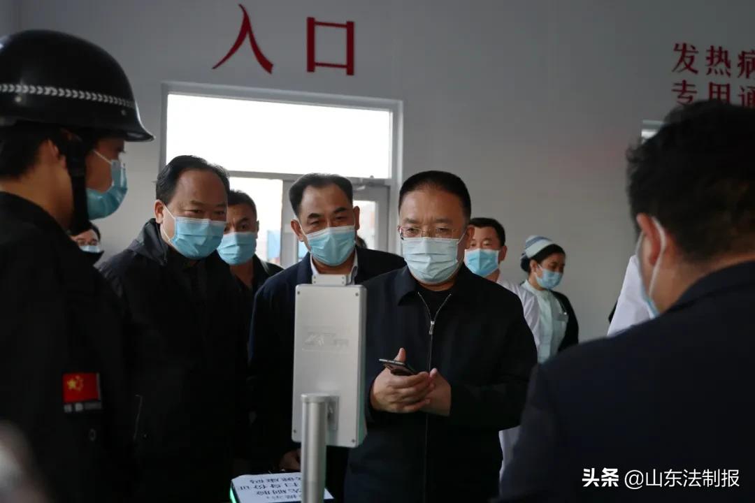 滨州市副市长、市公安局局长赵永生同志到博兴开展疫情防控专项督导并到乔庄派出所检查基层基础建设工作