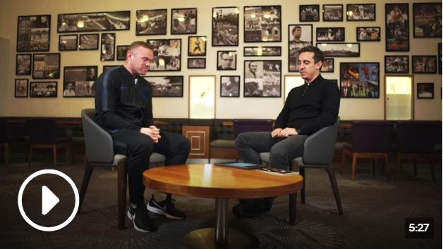 曼联名宿鲁尼谈c罗回归,鲁尼赛后采访