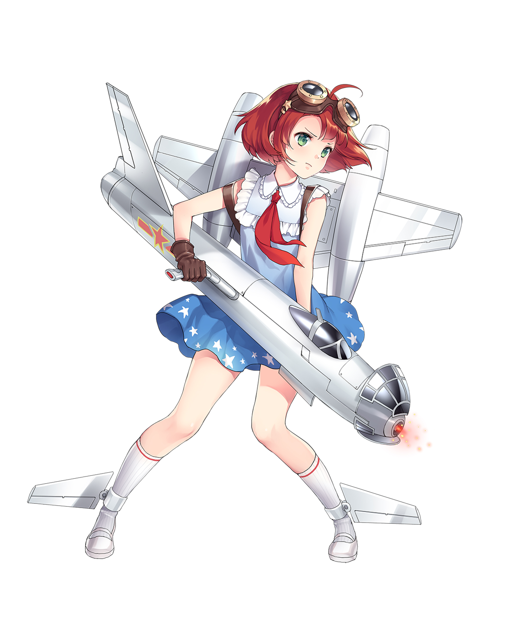 《苍穹战线》精美立绘原画插画卡牌欣赏，超过百种萌点各异的机娘