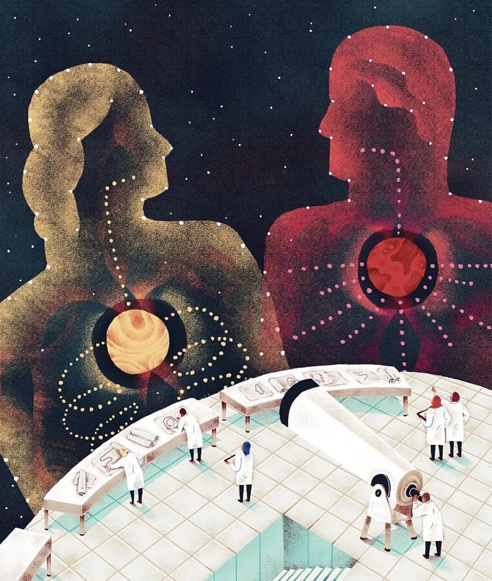 精妙的细节和色彩插画,插画作品想象力是最吸引人的色彩