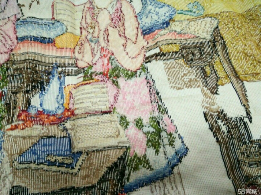 纯手工十字绣红楼梦群芳图价格,红楼梦琴棋书画十字绣成品价格