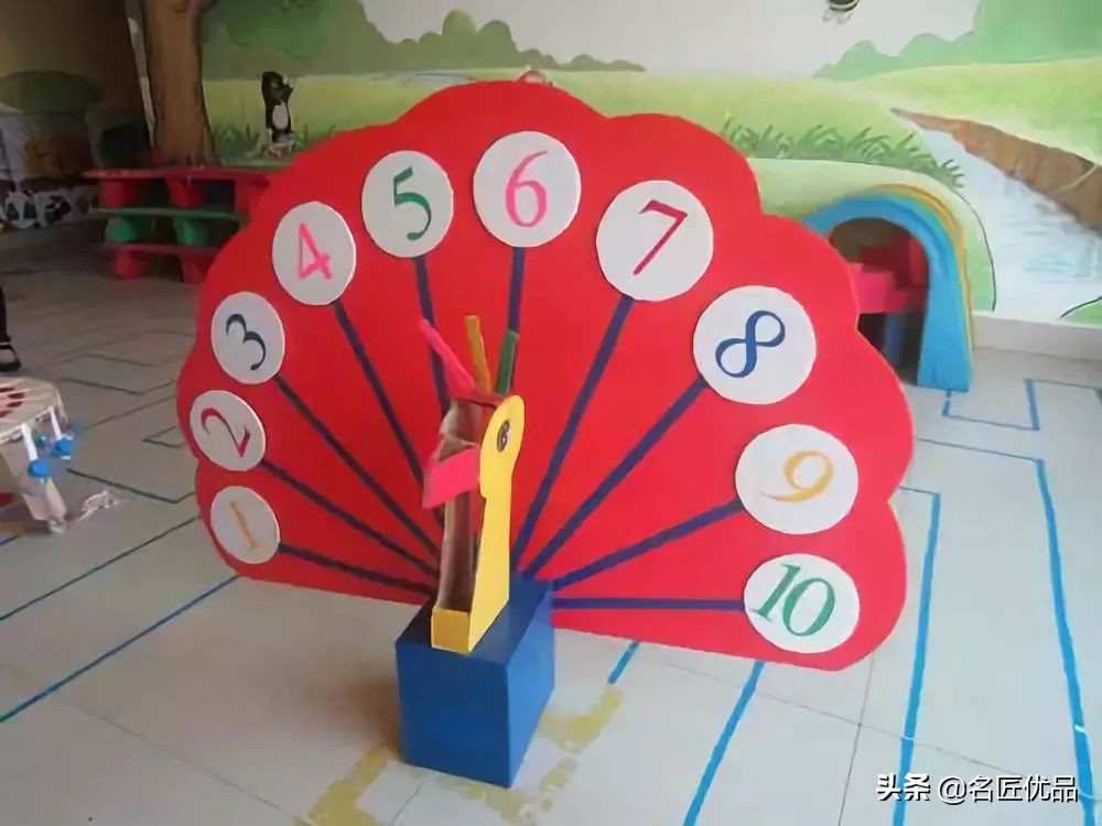 简单的数学玩教具制作,玩教具简单易学幼儿