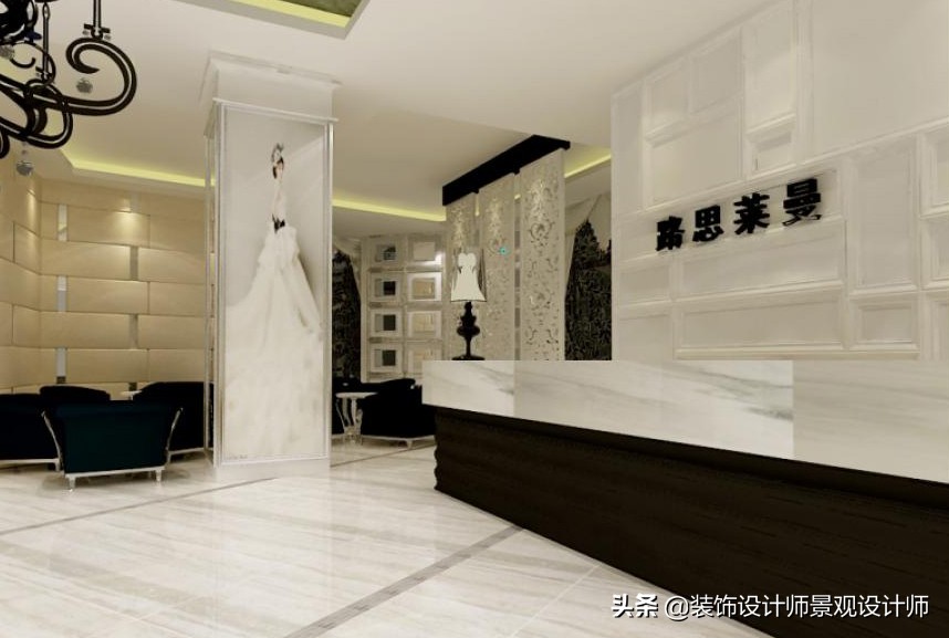 儿童影楼摄影实景布置,婚纱影楼设计功能分区