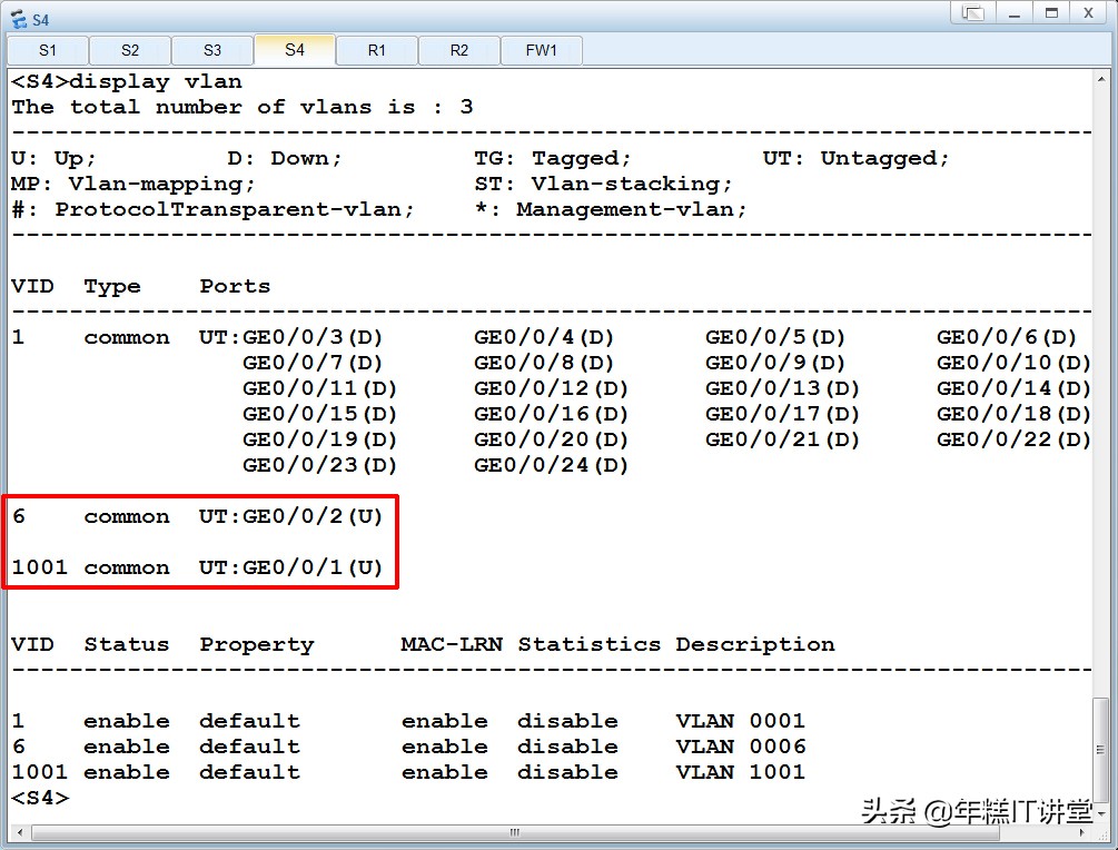 很有价值的企业内部实训路由交换教程（eNSP华为指令集）