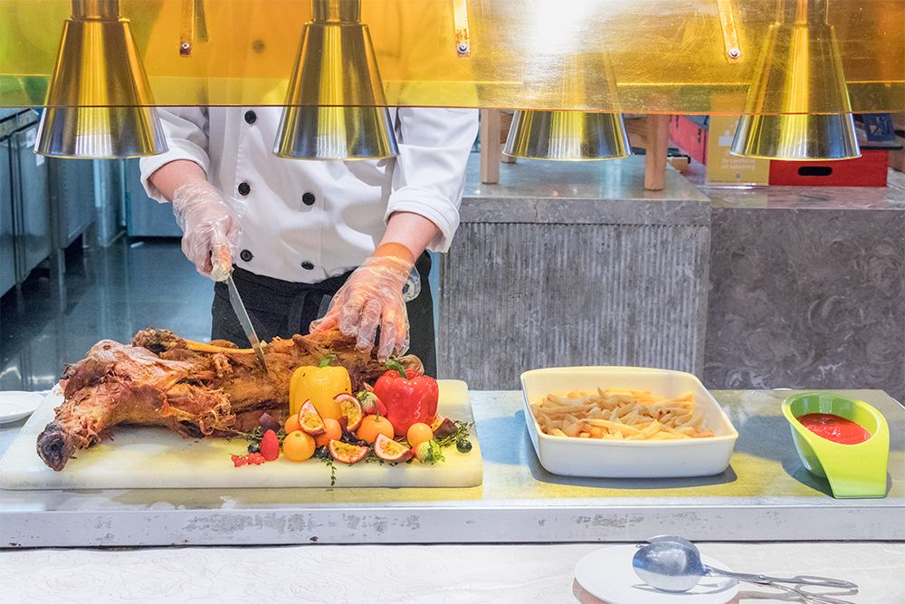 莆田悦华半价自助餐,莆田悦华酒店自助餐菜品多少道