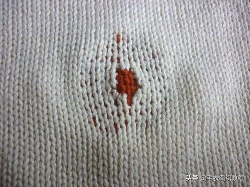 毛线走纱怎样修补,毛线脱落怎么补