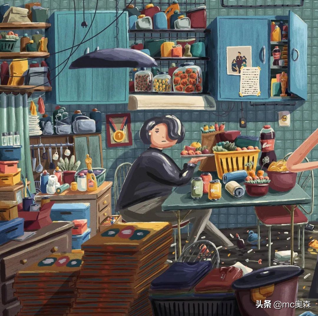 简单又能让人眼前一亮的插画配色,一组很有视觉震撼力的插画作品