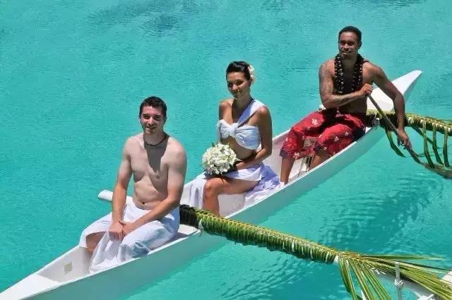 大溪地海岛婚礼,旅行结婚大溪地