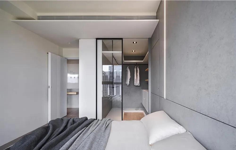 主卧卫生间的门正对着床怎么装修,卫生间门对着床怎样化解图