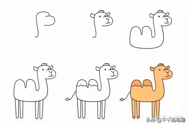 画小动物简笔画简单又漂亮,春天里的小动物怎么画简笔画