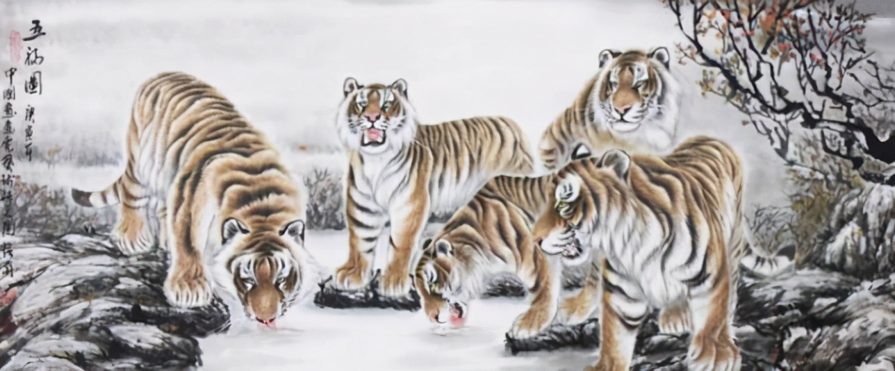 工笔画脖子戴黑色鸽子的染色步骤,工笔画染色笔和清水笔的正确拿法