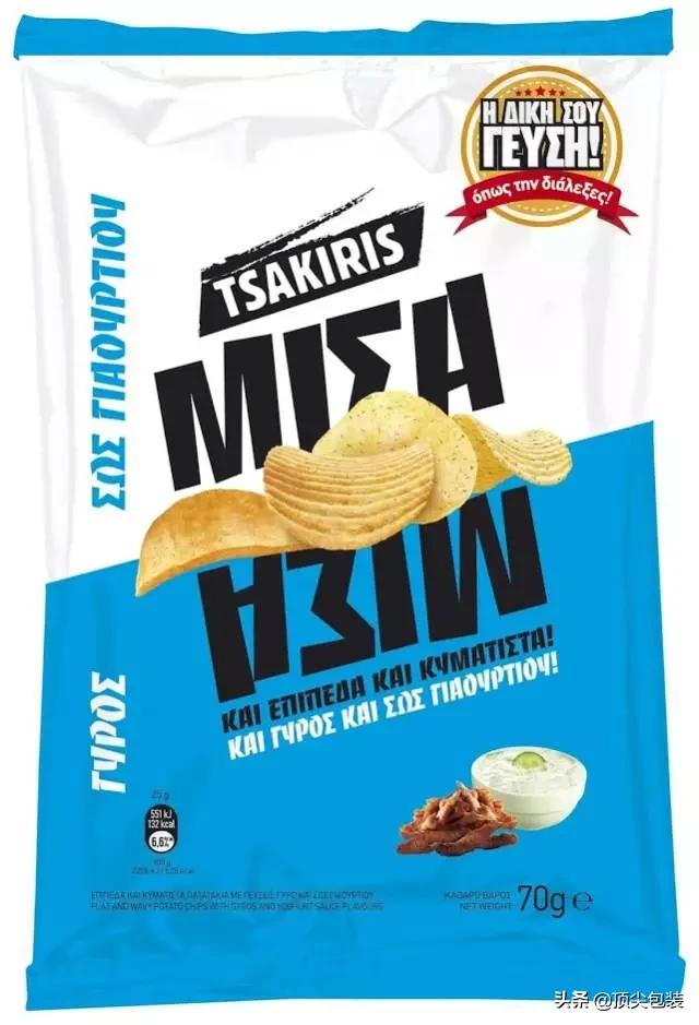 有创意的薯片包装,薯片包装风格