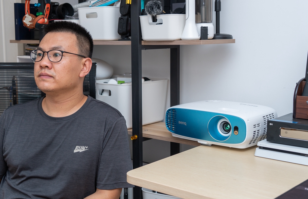 客厅改造书房投影,书房装修成影院