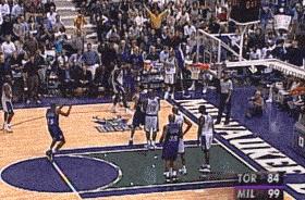 nba2kol文斯卡特98版扣篮动作,文斯卡特大风车扣篮背后角度