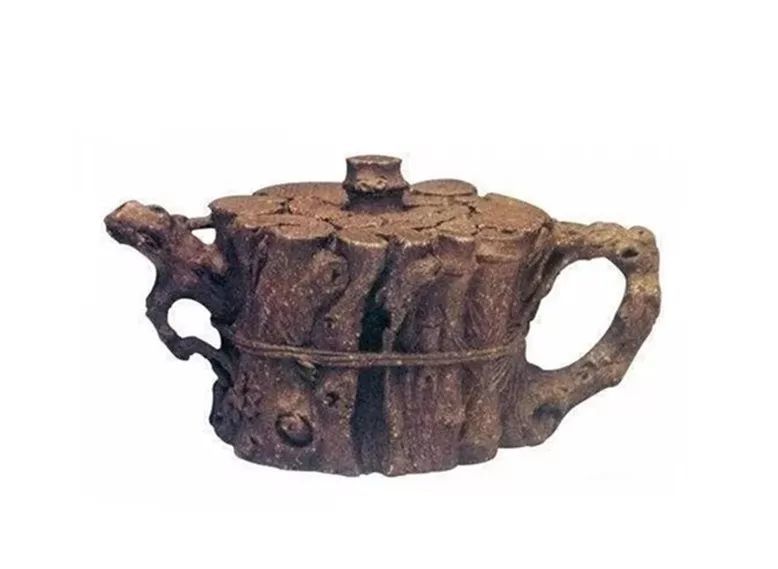 木瓜紫砂壶的魅力,男人拥有四把紫砂壶