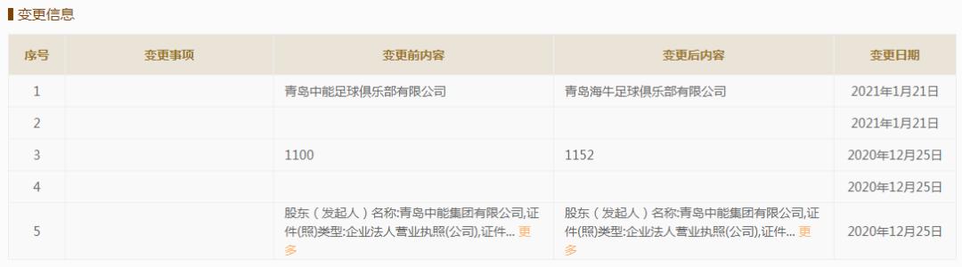 青岛海牛是中能吗,青岛海牛股改