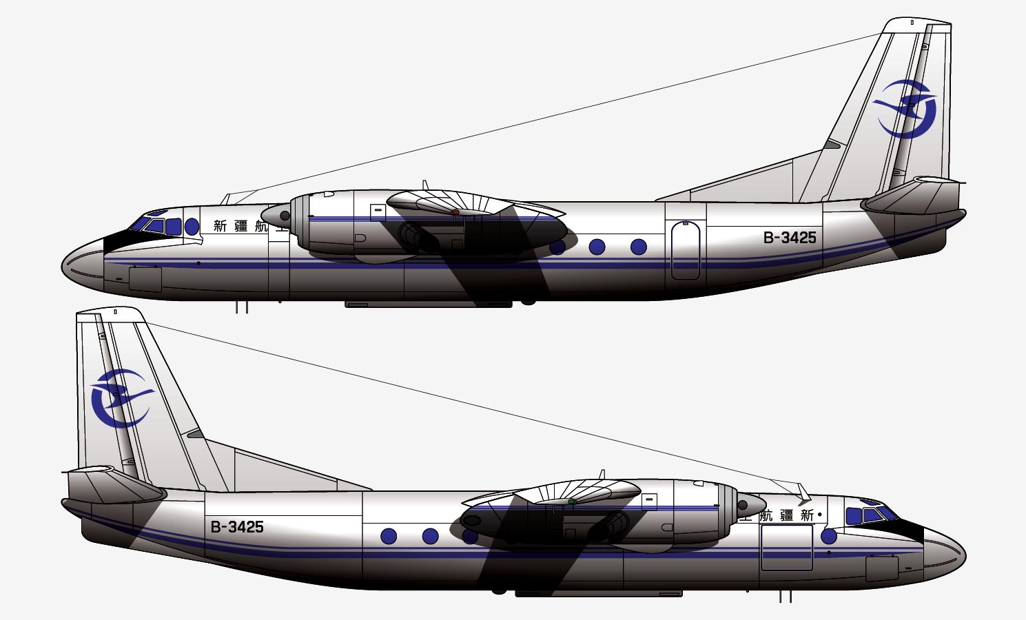 结缘中国民航的安24，相爱相杀二十六载，小飞机与民航的爱恨情仇