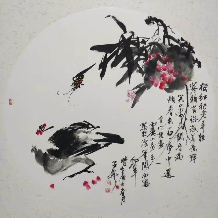 邹大耳写意画作品欣赏,邹大耳写意作品欣赏