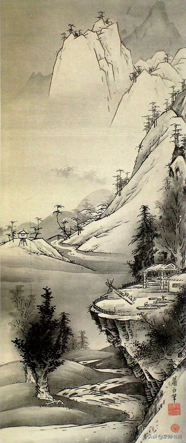 曾我萧白高清图片,曾我萧白画作拍卖纪录