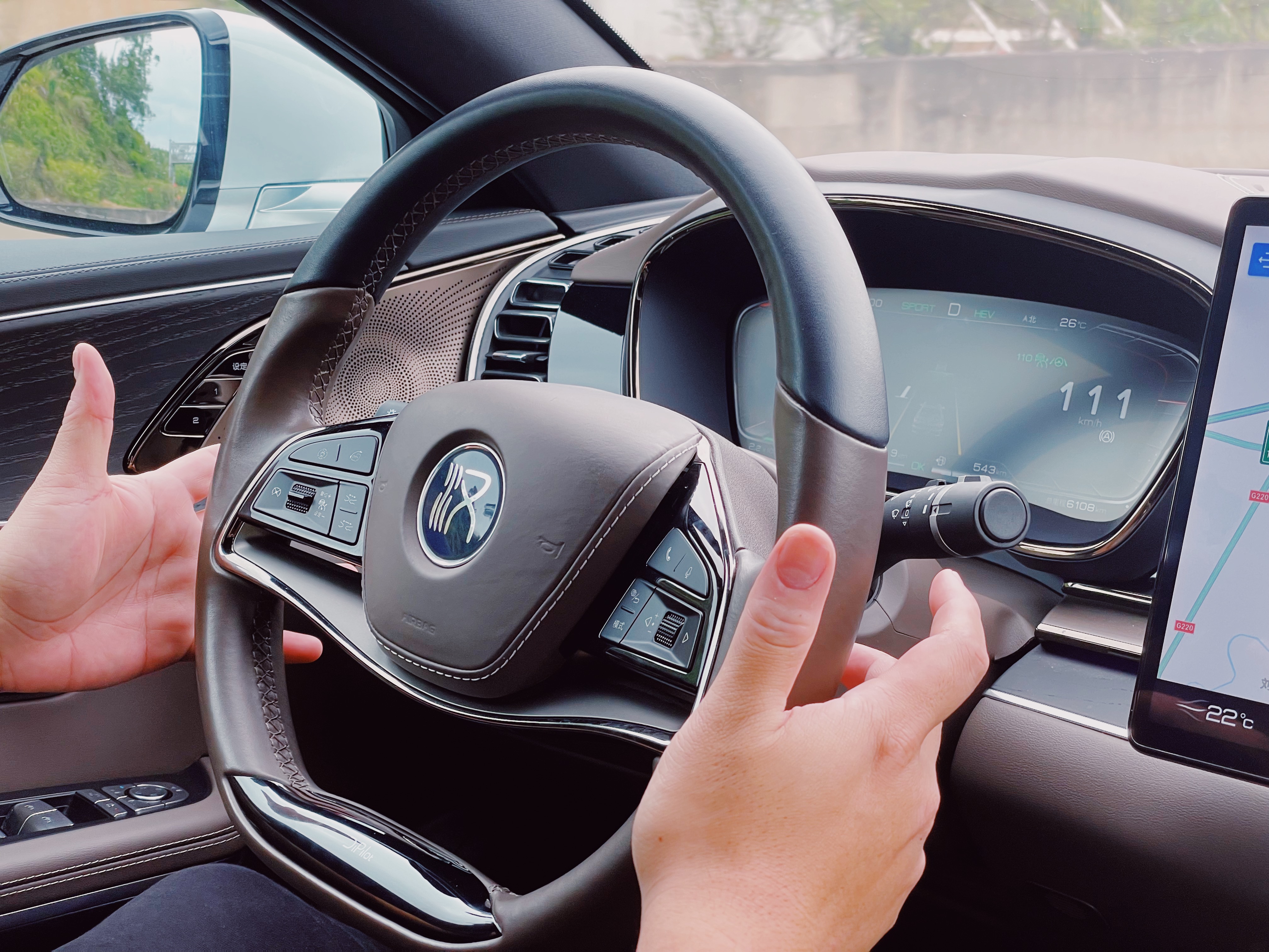 比亚迪汉dm深度试驾体验,比亚迪汉dm-p长途试驾