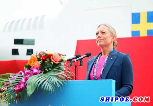 中国造的全球最大豪华客滚船启航,广船国际历年建造的客滚船信息