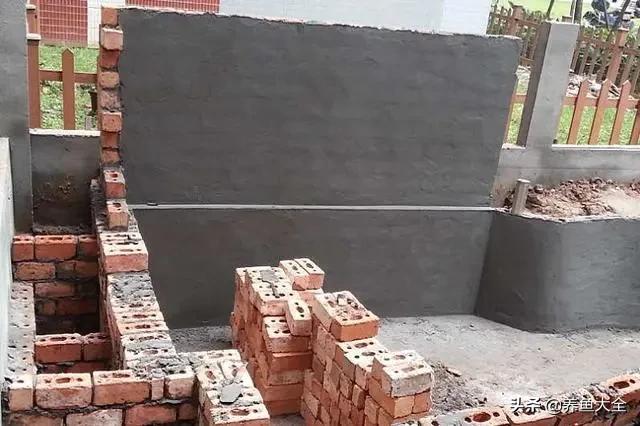 鱼池全部建造过程,鱼池建造大型全过程