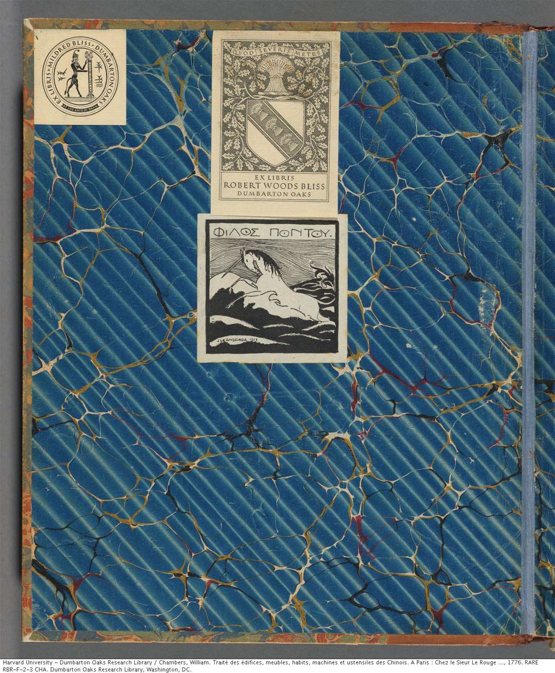 1757年版《中国建筑、家俱、服饰、机械和器皿之设计》插图欣赏