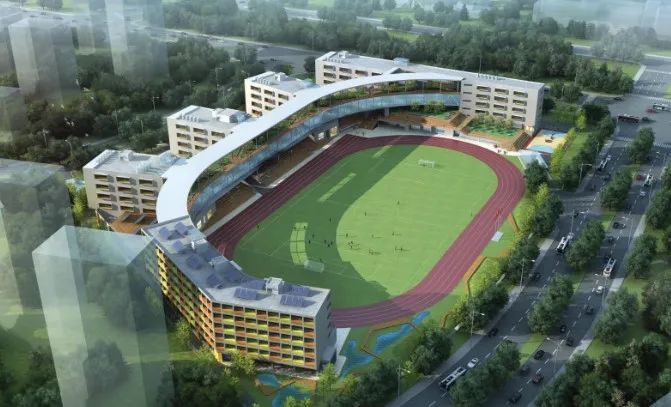 生态城将要建成的学校,生态城实验小学周边规划图