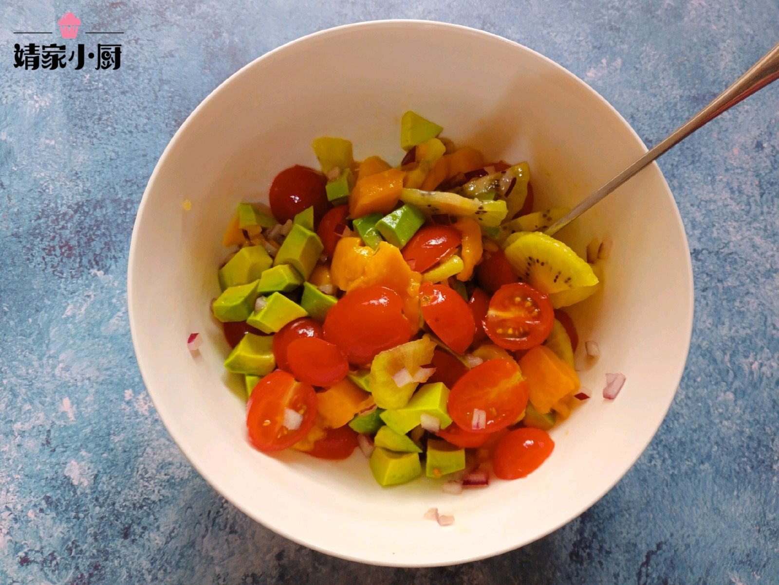 5分钟轻松搞定低脂蔬果沙拉,小蛮腰水果沙拉
