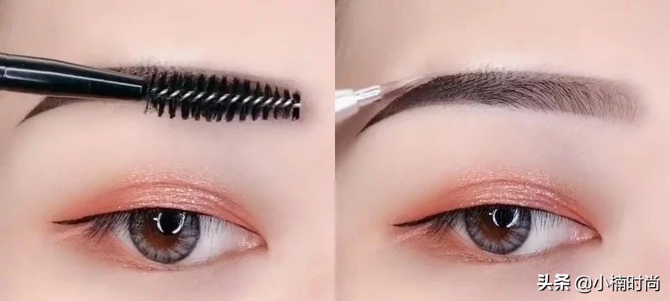 画眉教程新手也能轻松画出自然眉,化妆师画眉快速口诀